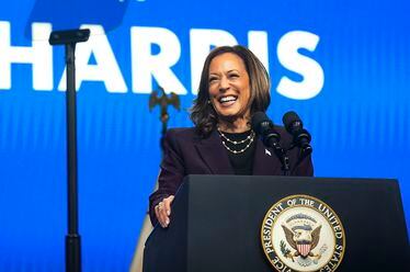 Observers say Vice President Kamala Harris' rise to the top of the Democratic ticket after President Joe Biden ended his reelection bid has reshaped the battleground in Georgia. “This is a completely different ballgame — and the shifting dynamics will reset the race here in Georgia and across the country,” said Stephen Lawson, a GOP strategist who thinks Donald Trump still has the edge in Georgia. (Elizabeth Conley/Houston Chronicle via AP)