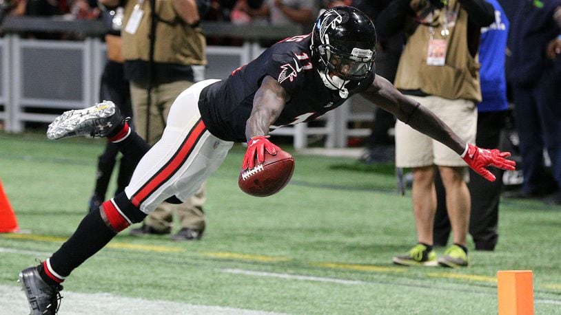 Scoring a Touchdown with Julio Jones in EVERY Football Game! 