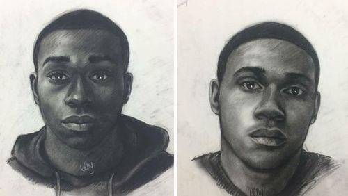 Two sketches from two victims of the man Clayton Police believe has raped at least seven women in the south metro county over the last three years. PHOTO: CLAYTON COUNTY POLICE DEPARTMENT