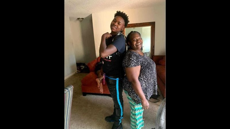 DeAndre Henderson and his mother, Kimberly Parks, pose in this undated photo. Henderson, 17, a Norcross High School student, was shot near the school grounds on Wednesday, Oct. 26, 2022 and later died from the wound. Photo courtesy Dez Parks.