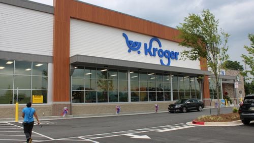 Views of the new Kroger store that opened this week in east Cobb off of Powers Ferry Road, as seen Thursday, August 3, 2023. (Taylor Croft/taylor.croft@ajc.com)