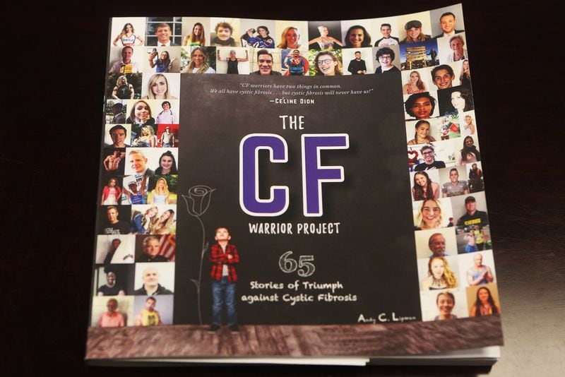 For his book “The CF Warrior Project,” Andy Lipman interviewed people by phone and Skype. People with cystic fibrosis must maintain at least 6 feet of distance from each other to avoid dangerous cross-infection. CHRISTINA MATACOTTA / CHRISTINA.MATACOTTA@AJC.COM