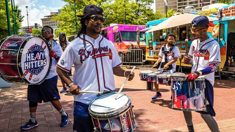 Among the parade participants at the Taste of Mableton at 9 a.m. April 15 will be the Atlanta Braves "Heavy Hitters" band. (Courtesy of Mableton Improvement Coalition)