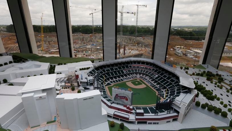 Atlanta Braves stadium construction