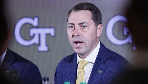 Georgia Tech Athletics Director  J Batt. (AJC file photo)