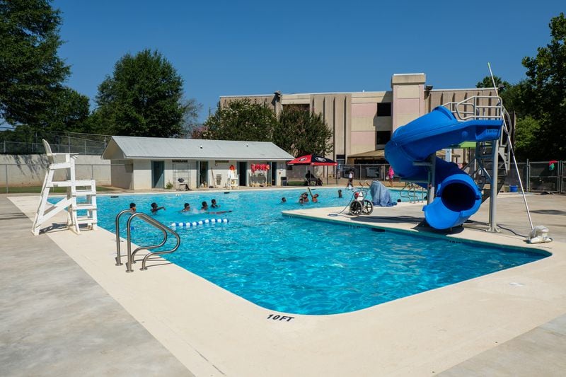 Athens-Clarke County offers a variety of water activities including pools, a vortex slide, splash pad and more. 
(Courtesy of Athens-Clarke County Leisure Services)