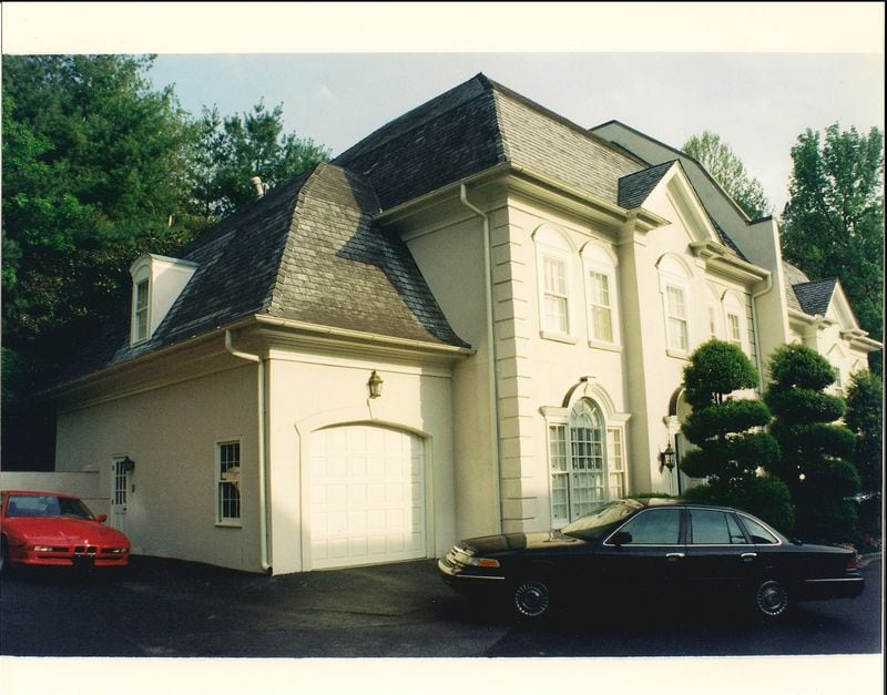 The Coaches townhouse on Slaton Drive in Buckhead where Lita McClinton was killed. Courtesy of the Georgia Bureau of Investigation