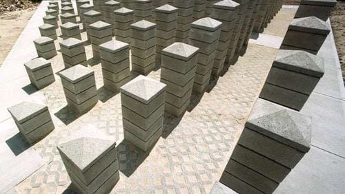 In this May 9, 1999 file photo, the monument to those killed in the crash of ValuJet Flight 592 is seen in Everglades National Park, Fla. ValuJet Flight 592 crashed while trying to make an emergency return to Miami on May 11, 1996, killing all 110 people on board. Relatives of the victims of Flight 592 will meet in the Florida Everglades to mark the 20th anniversary of the deaths. (AP Photo/Amy E. Conn, File)