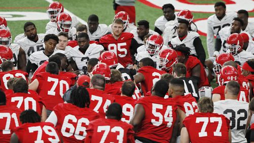 Georgia holds practice at their facilities at  Butts-Mehre Heritage Hall.