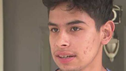 Edgar Santillan told police and Channel 2 Action News that he was walking to a tryout for a soccer team on June 15 when tried to protect his friend from an attack.