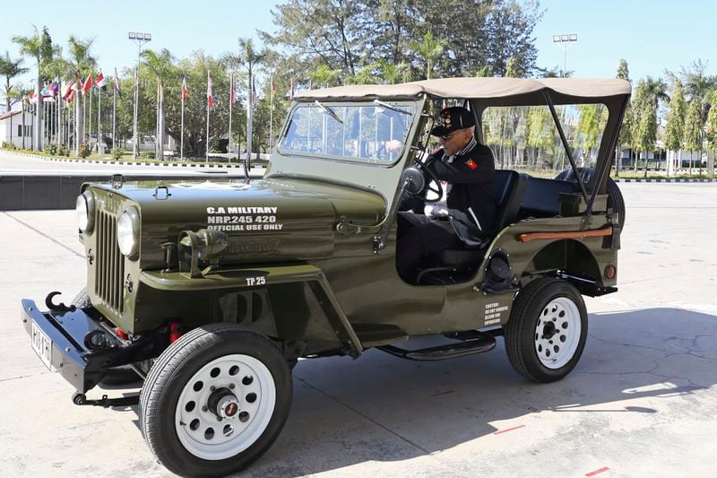 President of East Timor José Ramos-Horta leaves after an interview with The Associated Press at the Presidential Palace in Dili, East Timor, Wednesday, Sept. 4, 2024. (AP Photo/Firdia Lisnawati)