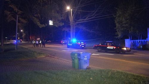 A man was killed in a crash in Buckhead early Friday.