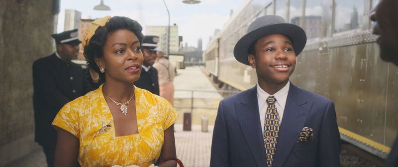 Danielle Deadwyler (left) as Mamie Till Mobley and Jalyn Hall (right) as Emmett Till in TILL, directed by Chinonye Chukwu, released by Orion Pictures.

Credit: Courtesy of Orion Pictures

© 2022 ORION RELEASING LLC. All Rights Reserved.