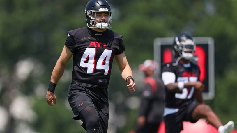 Atlanta Falcons - A Sunday of firsts. 44 Troy Andersen: