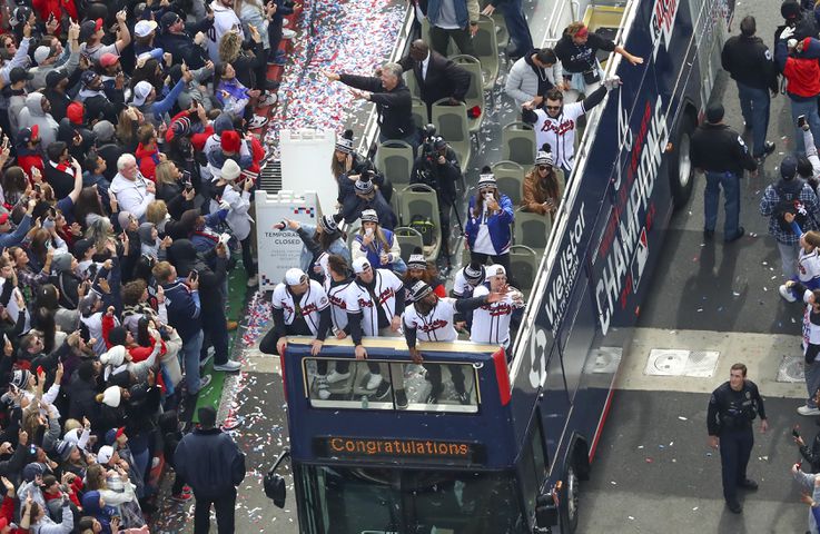 Can't get enough! Here's a photo gallery of the Atlanta Braves World Series  Parade