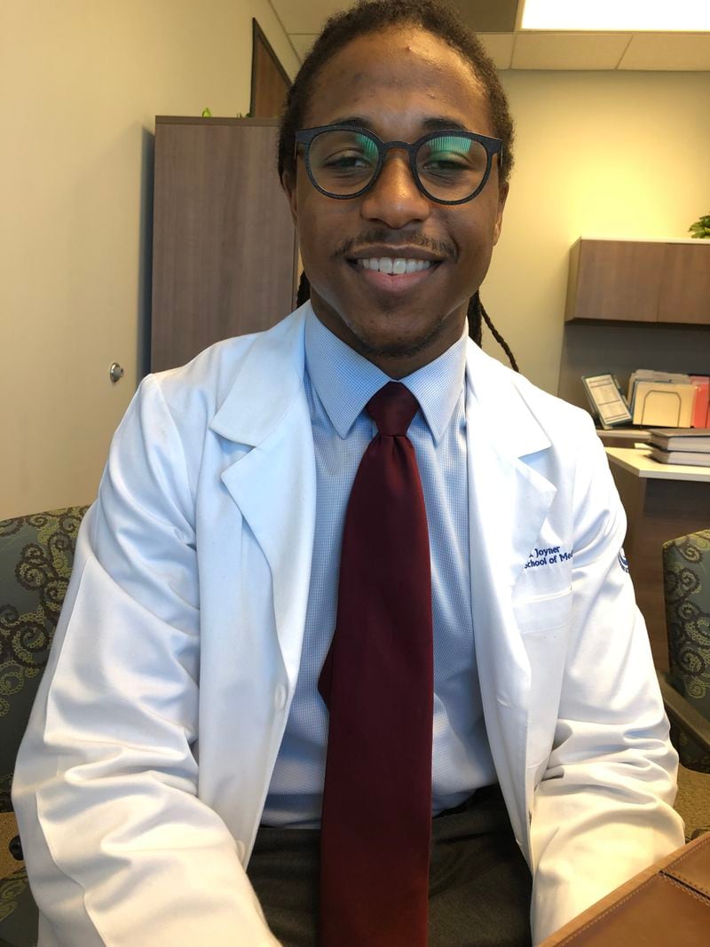 Jamil Joyner, 24, was in that second class of 100 medical students at Morehouse School of Medicine. 