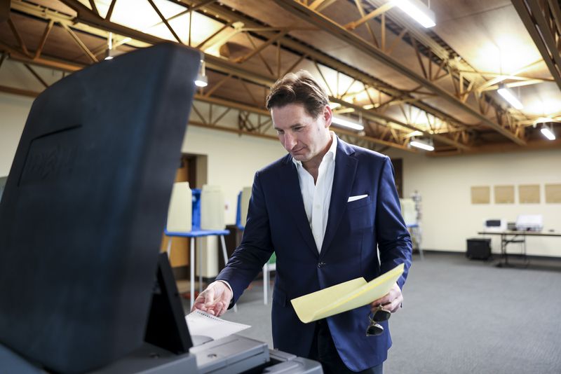 U.S. Rep. Dean Phillips of Minnesota ran against President Joe Biden in the Democratic primaries.