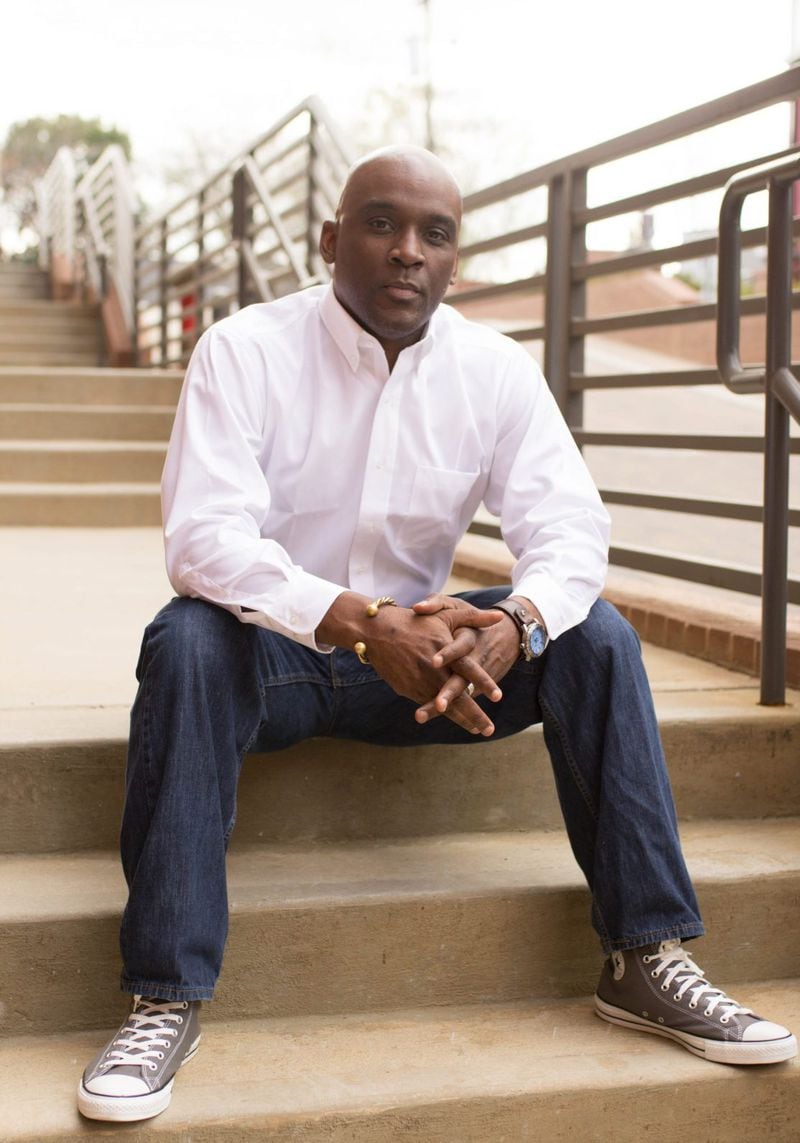 Derrick Barnes, author of the children's books "Crown" and "I Am Everything Good," will appear with illustrator Gordon James as the "Kidnote" speakers at the online AJC Decatur Book Festival.
