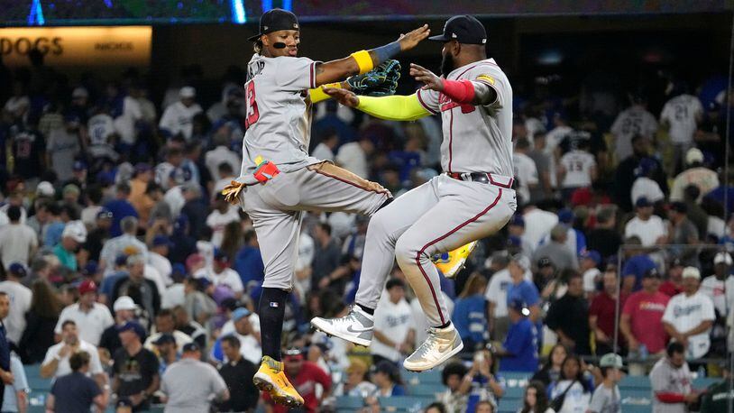 ronald acuna jr.: Ronald Acuna Jr. of Atlanta Braves creates MLB history  with 30 home runs, 60 stolen bases in one season - The Economic Times