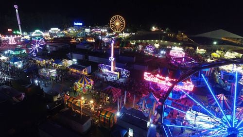 Enjoy rides, fair food, games and more at the Gwinnett County Fair.