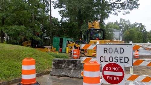 A construction site on Harmon and E 54th streets is shown on Thursday, September 5, 2024, in Savannah. (Katelyn Myrick/AJC)