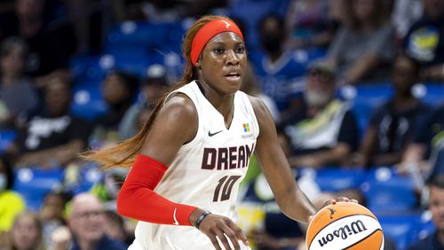 Dream forward Rhyne Howard finished with 20 points. (AP Photo/Brandon Wade, File)