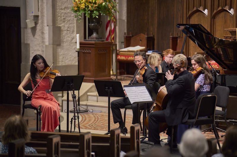 The Atlanta Chamber Players' final concert of 2022-2023 season debuted a commissioned piece from Brian Raphael Nabors. Photo: Chris Helton