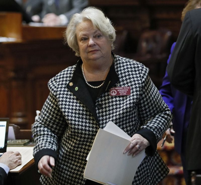 State Rep. Mary Margaret Oliver spoke out against parts of Sen. Emanuel Jones’ bill. (Photo: BOB ANDRES /BANDRES@AJC.COM)