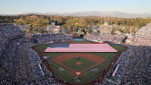 A Dodgers fan got to see Game 2 of the World Series for an "insane deal," as his tickets cost just $9.08.