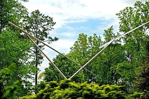 Sculptures in motion at Atlanta Botanical Garden