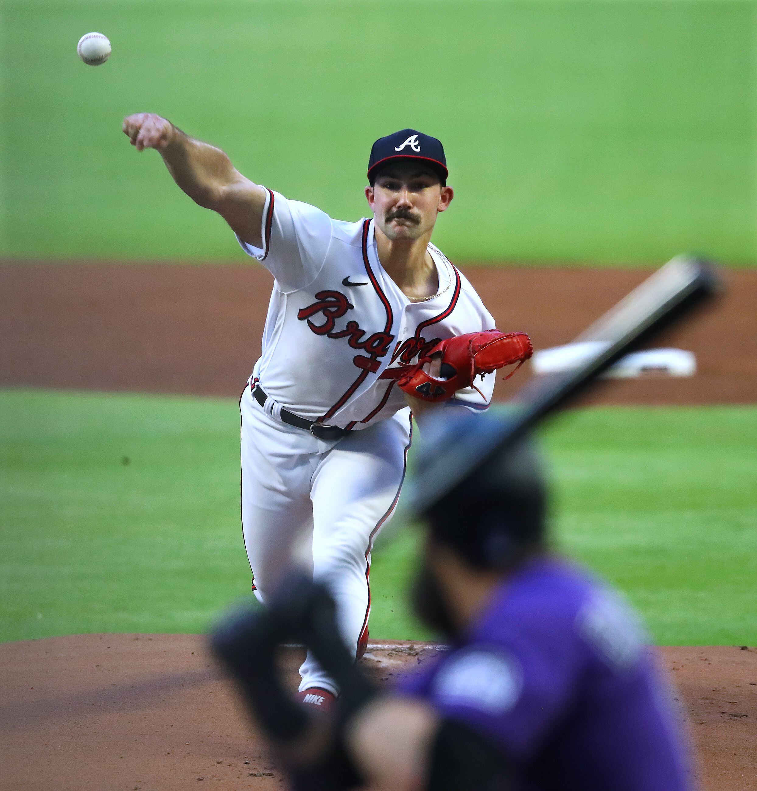 Photos: Spencer Strider dominates as Braves beat Rockies