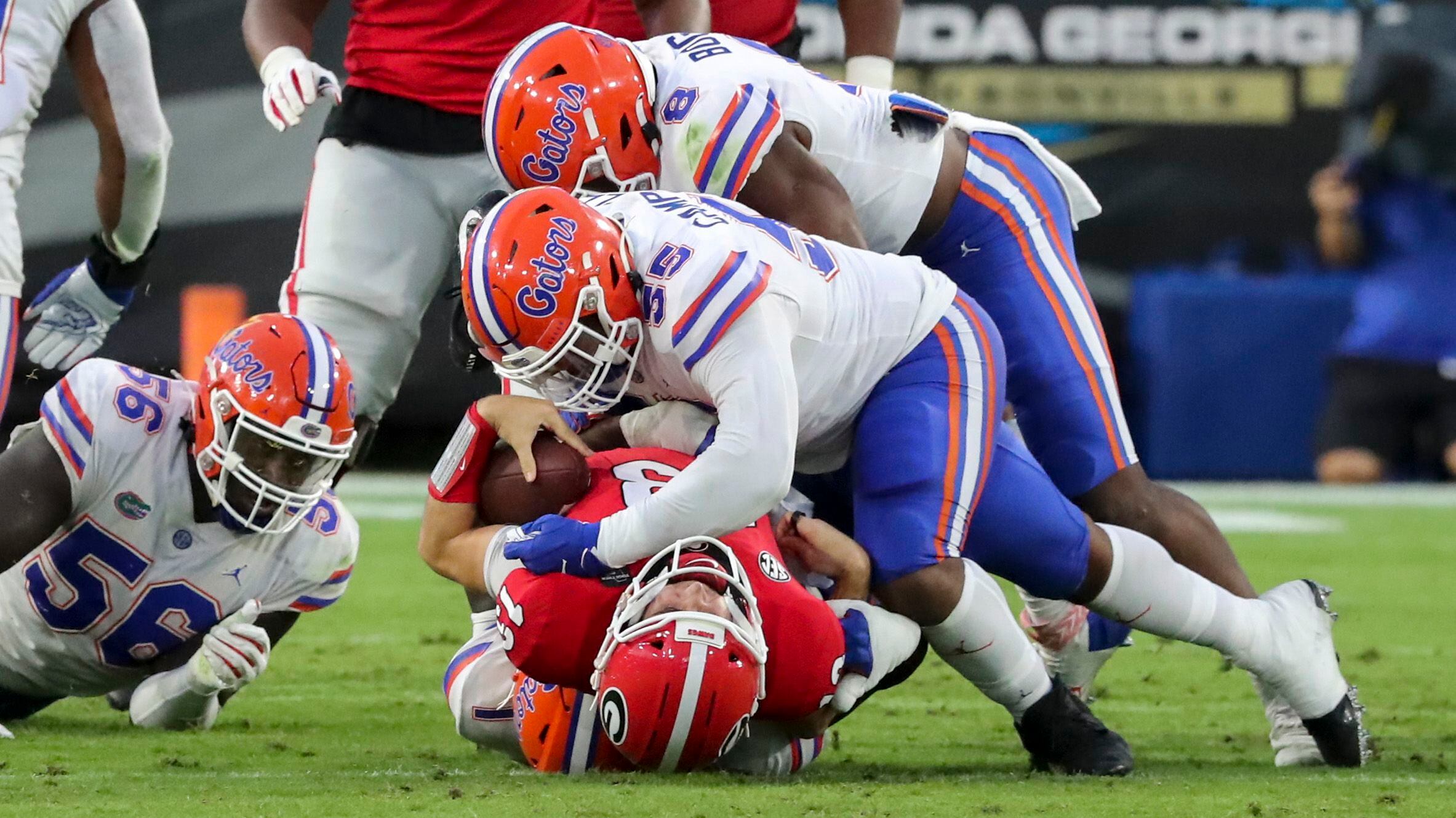 Florida quarterback Kyle Trask leads Gators over Georgia 41-28