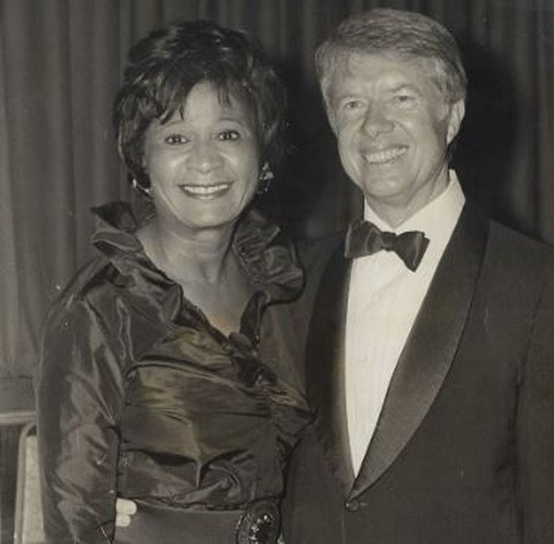 President Jimmy Carter, for whom Lottie Watkins campaigned, sent the family a handwritten note on her passing.