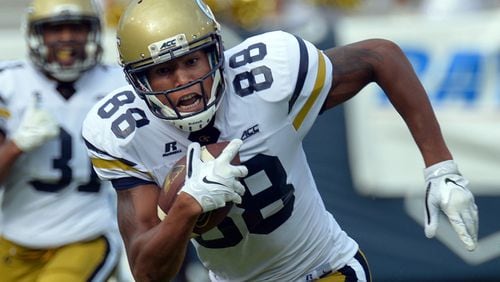 Darren Waller played three seasons at Georgia Tech. AJC file photo