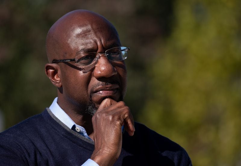 The Rev. Raphael Warnock is not accepting corporate PAC money for his campaign for the U.S. Senate. Ben Gray for the Atlanta Journal-Constitution