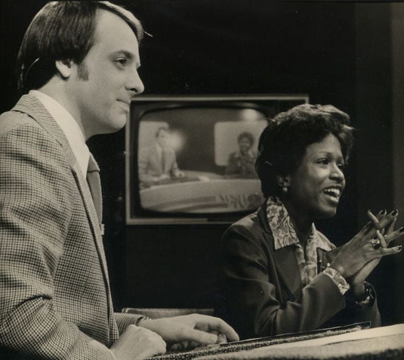 A TV news legend came on the local scene in 1975 when Monica Kaufman made history as the first African American to anchor an Atlanta newscast for WSB-TV. Generations of Atlantans dutifully tuned in the longtime WSB anchor team of "John and Monica" -- veteran anchorman John Pruitt (left) and Kaufman -- until Pruitt's retirement in 2010. Kaufman, who later went by Monica Pearson, retired in 2012. Courtesy of WSB-TV