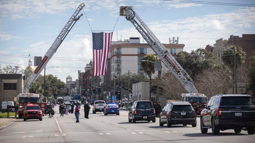 The remains of U.S. Army Reservist Sgt. Breonna Moffett, who died in a drone attack recently in Jordan, returns to her hometown.