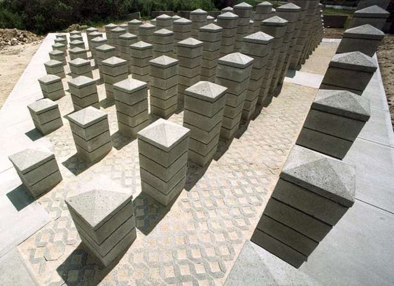 In this May 9, 1999 file photo, the monument to those killed in the crash of ValuJet Flight 592 is seen in Everglades National Park, Fla. ValuJet Flight 592 crashed while trying to make an emergency return to Miami on May 11, 1996, killing all 110 people on board. Relatives of the victims of Flight 592 will meet in the Florida Everglades to mark the 20th anniversary of the deaths. (AP Photo/Amy E. Conn, File)