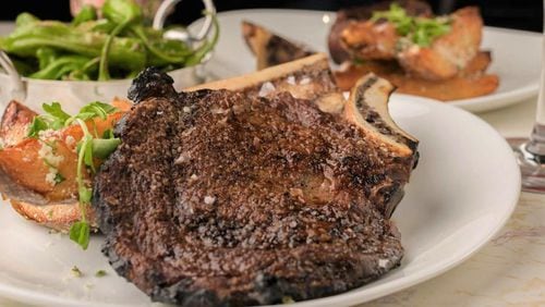 Why settle for a hot dog when you can get a 16-ounce Cowboy Rib-eye at CMX CinéBistro Peachtree Corners? CONTRIBUTED BY CMX CINÉBISTRO / ROCA PHOTO