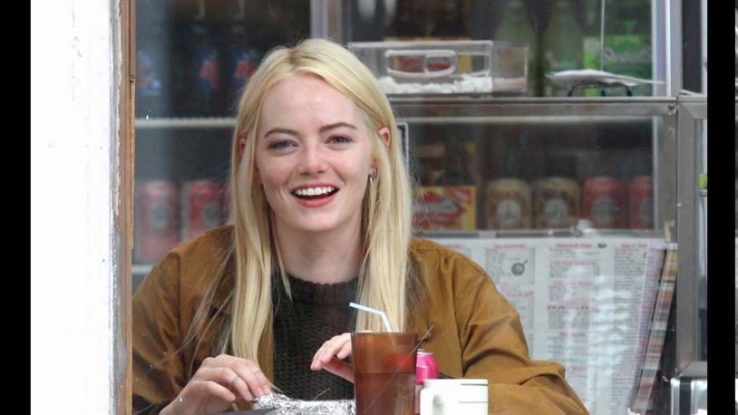 Emma Stone shows Jay Leno how little she has changed since