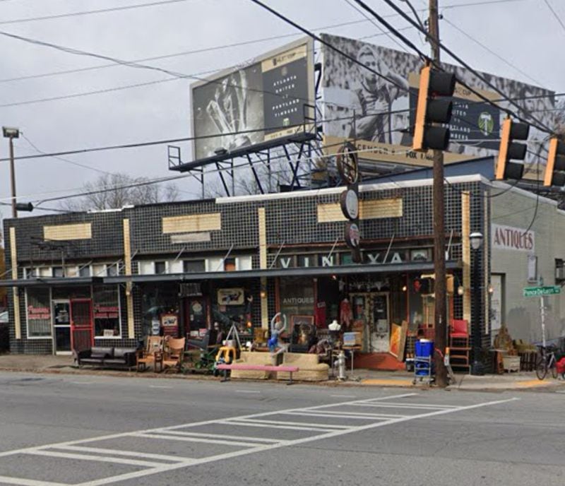 The retro furniture and kitsch shops at the corner of Ponce de Leon Avenue and Charles Allen Drive caught the eye of many a driver for decades.