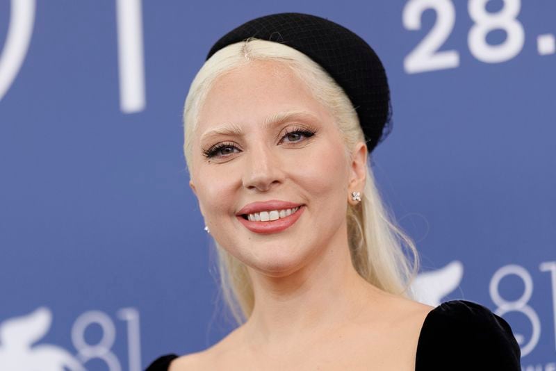 FILE - Lady Gaga appears at the photo call for the film "Joker: Folie A Deux" during the 81st edition of the Venice Film Festival in Venice, Italy, on Sept. 4, 2024. (Photo by Vianney Le Caer/Invision/AP, File)