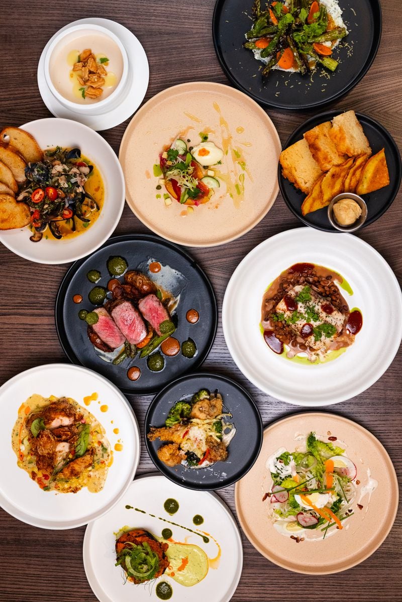 Southern National's globally inspired menu is rooted in Southern cuisine and uses regional ingredients in season. Courtesy of Rebecca Carmen