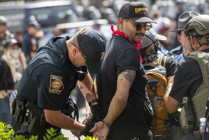 PHOTOS: Fourth day of protests in downtown Atlanta