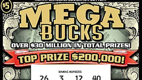 A North Carolina man craving mac-and-cheese for dinner made a quick run to the grocery store and wound up winning $200,000 on a scratch-off lottery ticket, according to reports.