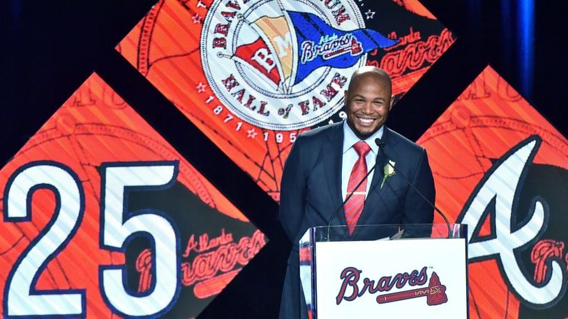 Andruw Jones, John Schuerholz to be inducted into Atlanta Braves Hall of  Fame - Battery Power