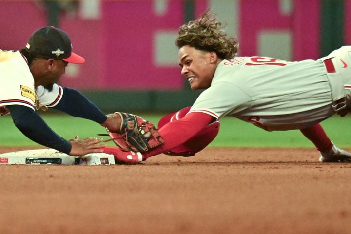 Photos: Austin Riley's blast helps Braves edge Phillies in Game 2