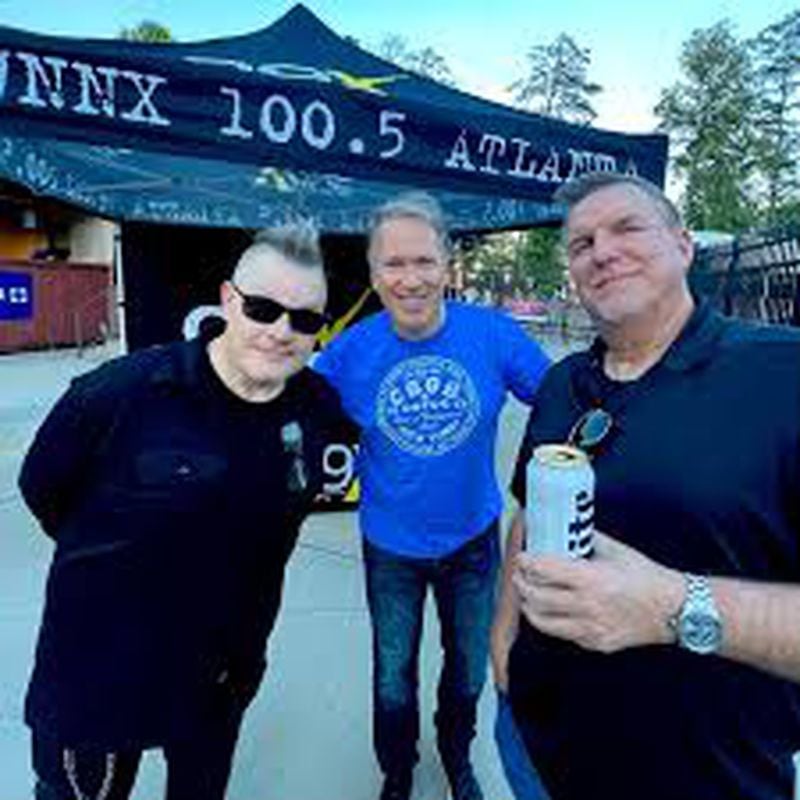 At a recent Counting Crows concert, 99X's Will Pendarvis, Steve Barnes and Steve Craig introduced the band on stage and hung out together. 99X