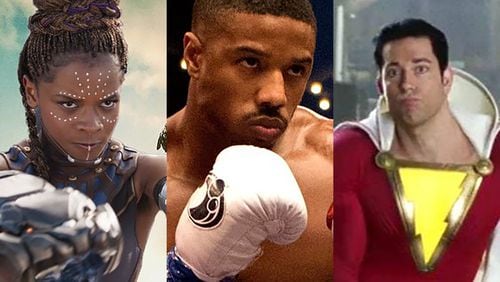 The Georgia economic development office touted $4.4 billion in direct TV and film production spending in Georgia for the fiscal year ending June 30, 2022, including sequels for "Black Panther," "Creed" and "Shazam!" PUBLICITY PHOTOS