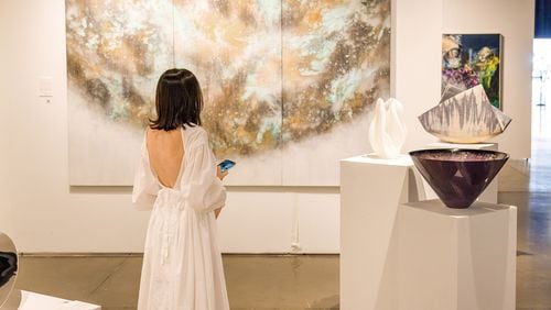 The Atlanta Art Fair is being produced by Art Market Productions, which also produces the Seattle Art Fair, shown here. Courtesy of Art Market Productions